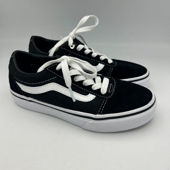 Vans Other - Kids Vans Youth 1 Black White Sneakers